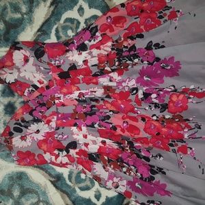 Sleeveless floral dress by Kasper size 12